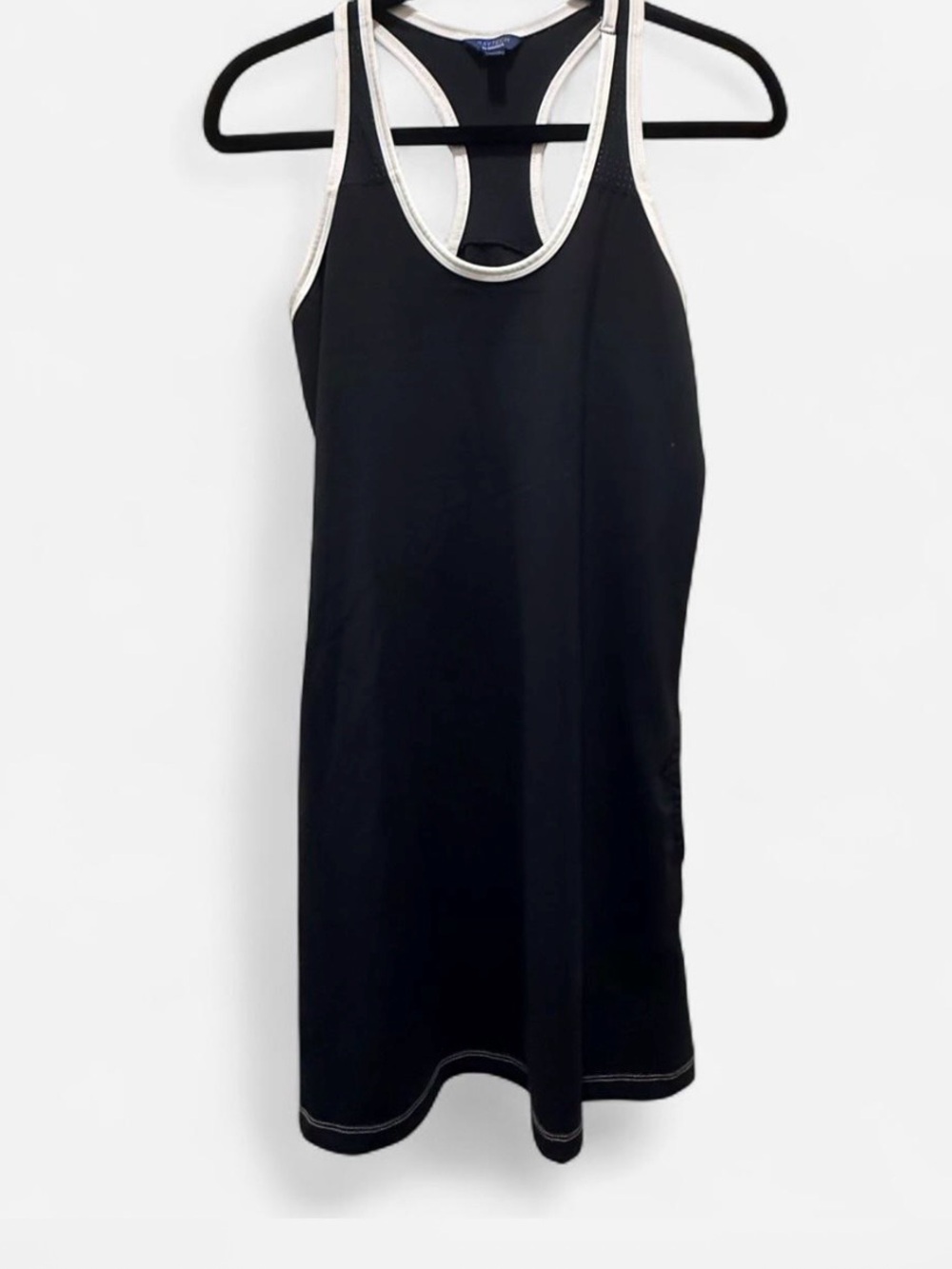 Nautica Performance Athletic Dress Tennis Prep Golf Activewear Athleisure Black
